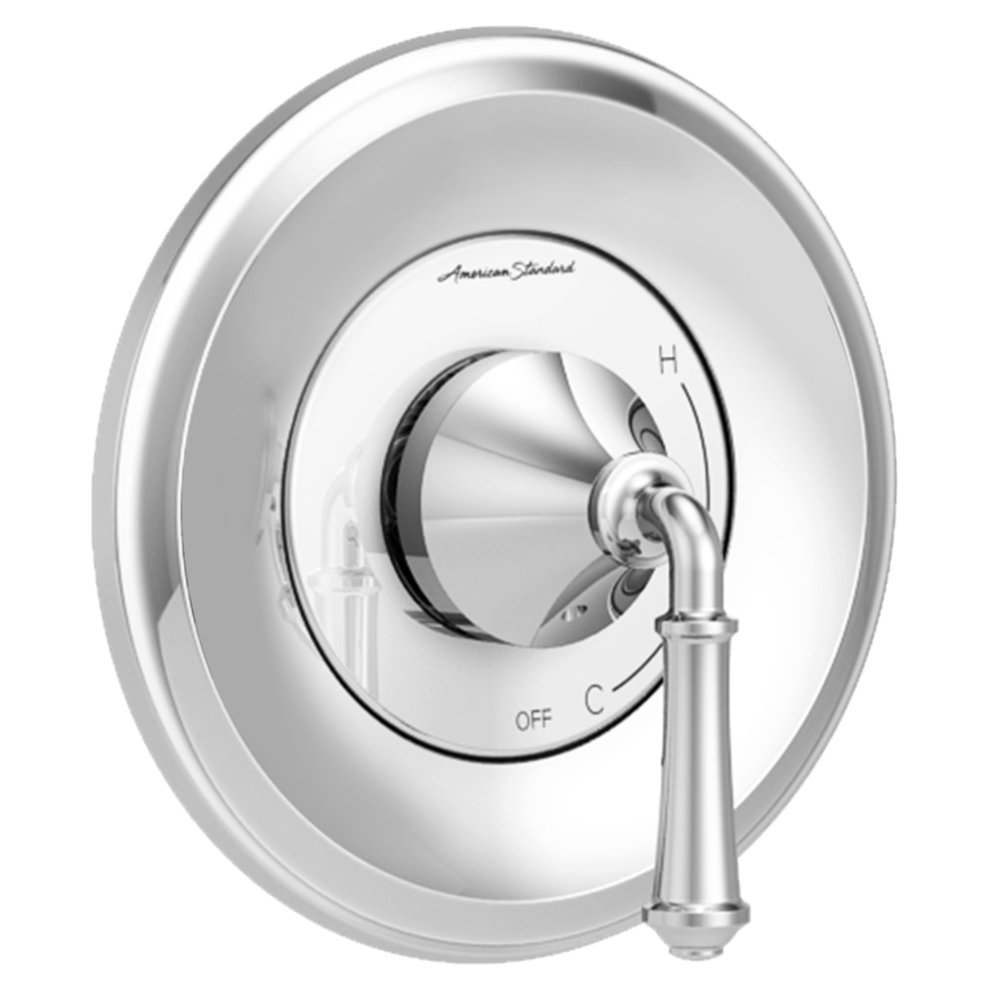Delancey Valve Only Trim Kit With Lever Handle CHROME